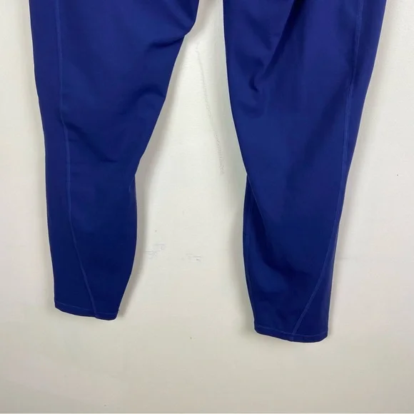 Fabletics Royal Blue High Rise Workout Running Exercise Gym Leggings Size Medium - Picture 6 of 8